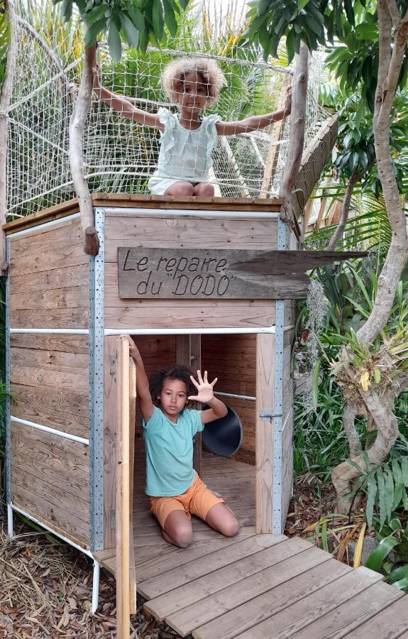 Le Repaire Du Dodo Villa La Saline Les Hauts Esterno foto